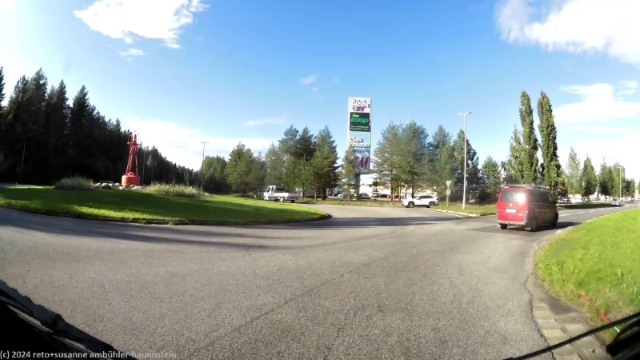kreisel bei storheden bei lulea