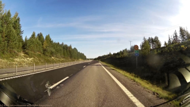 E4 richtung lulea