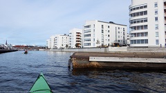 mit dem kajak durch den soedra hamn lulea