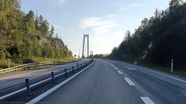 hoegakustenbron ueber den angermanaelven im verlauf der E4