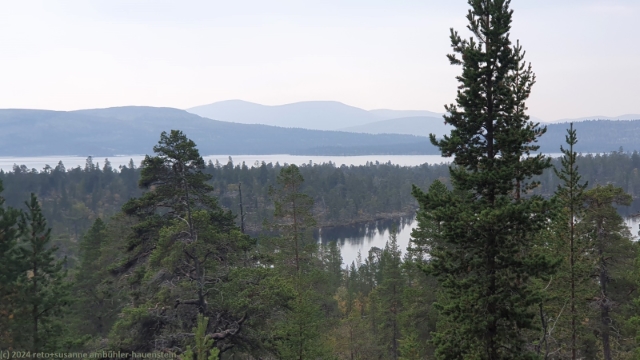 blick vom suedlichen kungsleden auf den rogen