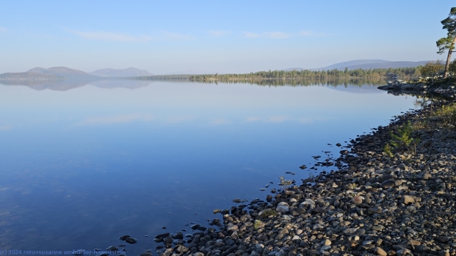 suedlicher kungsleden entlang des rogen
