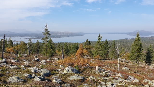 blick vom tandsjoevalen auf den rogen im verlauf des suedlichen kungsleden