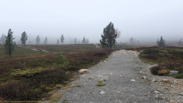 wanderweg richtung silverfallet