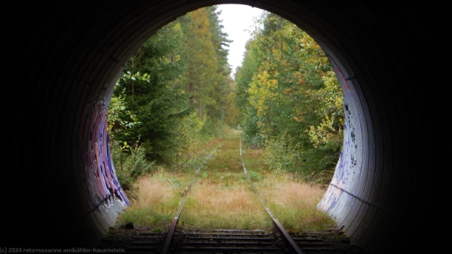 ende des tunnels unter der strasse 26