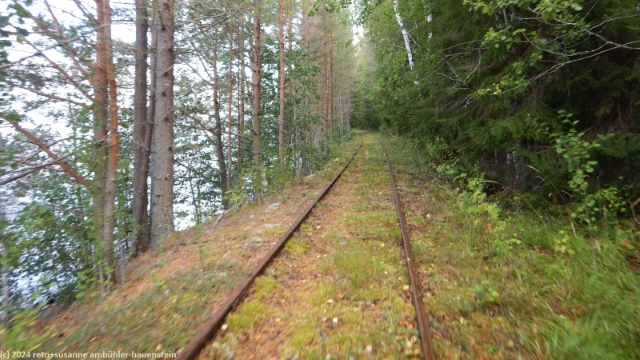 fahrt auf der draisine entlang des van
