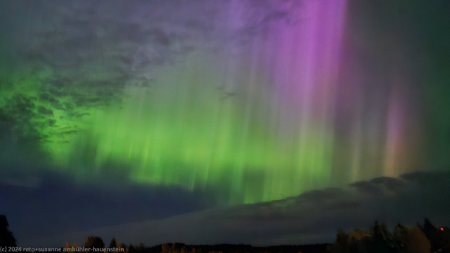 polarlichter ueber vansbro