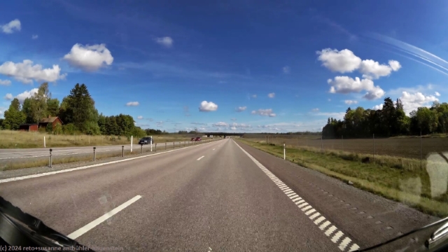 E18 kurz vor enkoeping