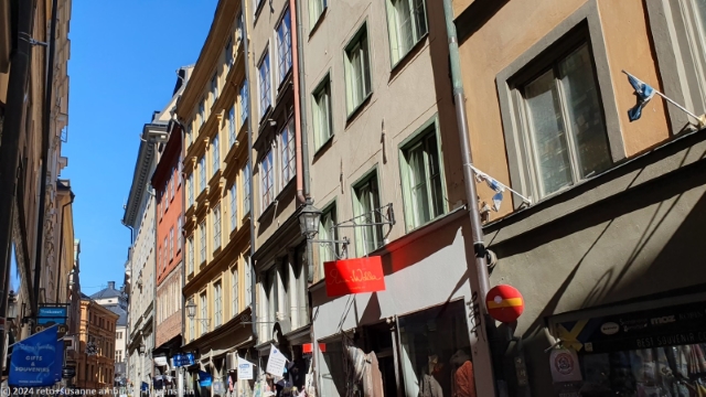 vaesterlanggatan in der gamla stan von stockholm