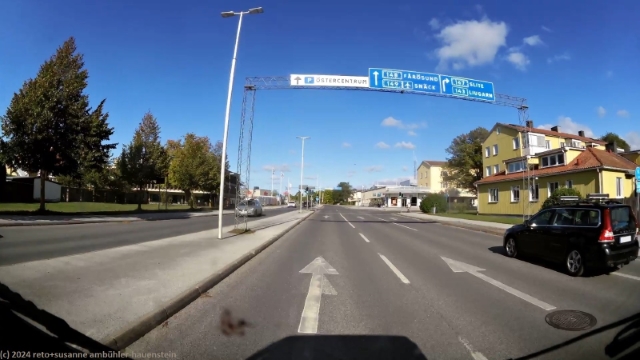 fahrt durch visby
