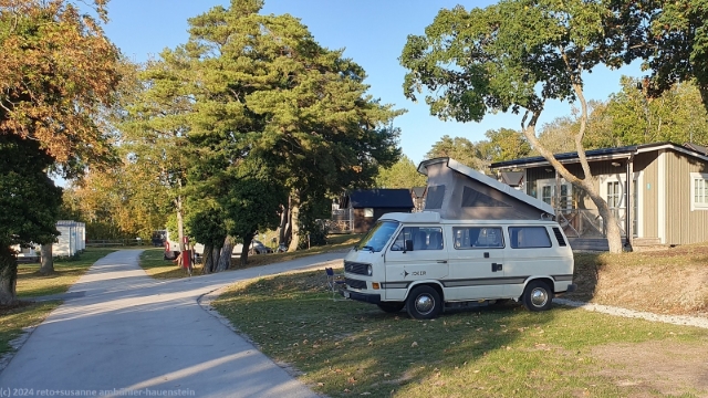unser jogi auf dem camping visby strandby