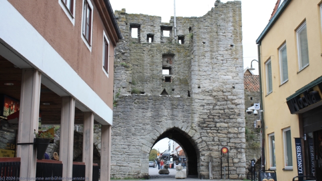oesterport in der altstadt von visby