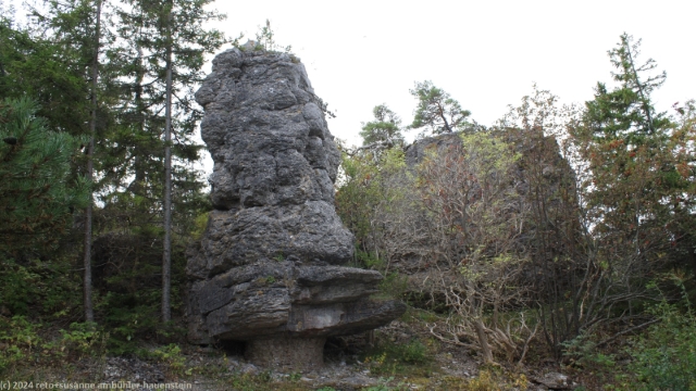 rauk bei der steilkueste hoegklint