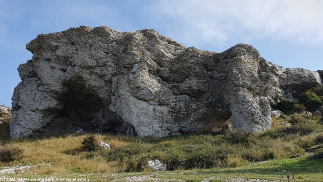rauk bei hoburgen in der naehe der suedspitze von gotland