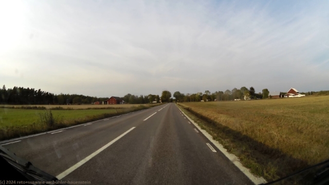 strasse 142 durch landwirtschaftsgebiet
