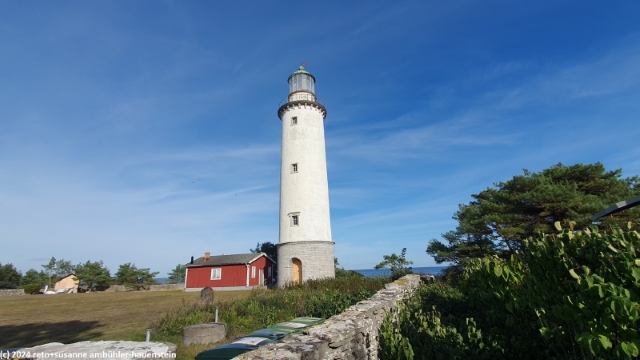 leuchtturm bei holmudden auf faroe