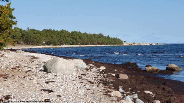 kueste bei ljugarn im osten von gotland