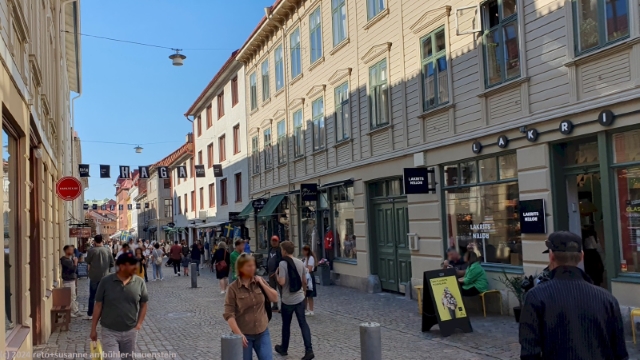 haga nygata in der altstadt von goeteborg