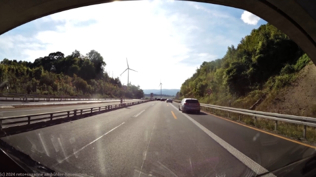 bruecke ueber die A7 bei hedemuenden