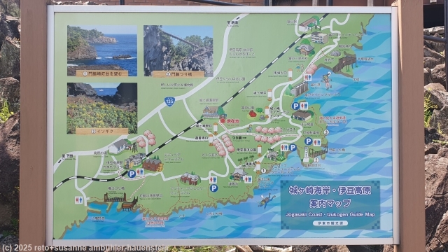 karte des jogasaki coastal trail