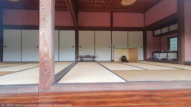schlichter raum einer chiran samurai residence in minamikyushu