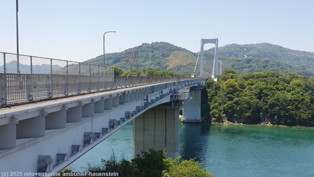 hakata oshima-ohashi bruecke zwischen den inseln hakatajima und oshima im verlauf des setouchi shimanami kaido