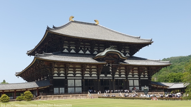 daibutsuden beim todaiji tempel in nara