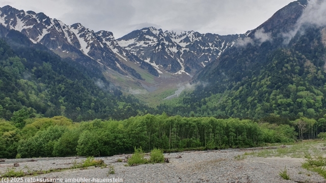 berglandschaft bei kamikochi