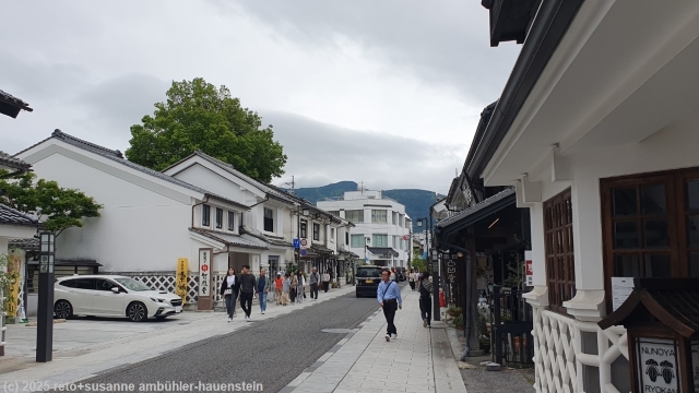 einkaufsstrasse nakamachi dori in matsumoto