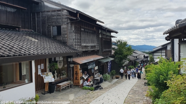 nakasendo durch das bergdorf magome