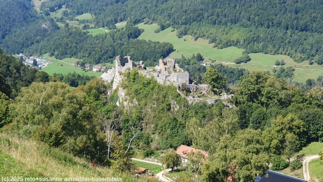 burgruine alt-bechburg bei oberschloss