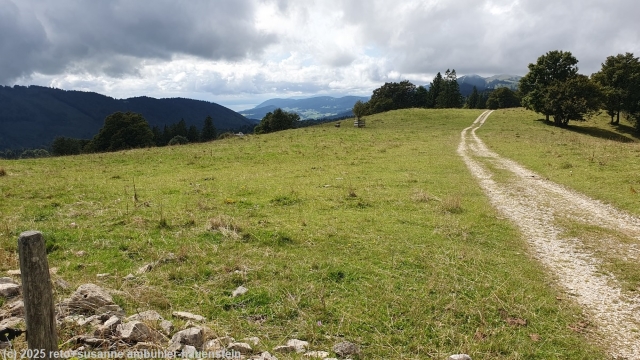 wanderweg richtung les colisses du haut