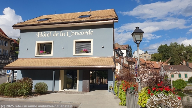 hotel de la concorde in vallorbe