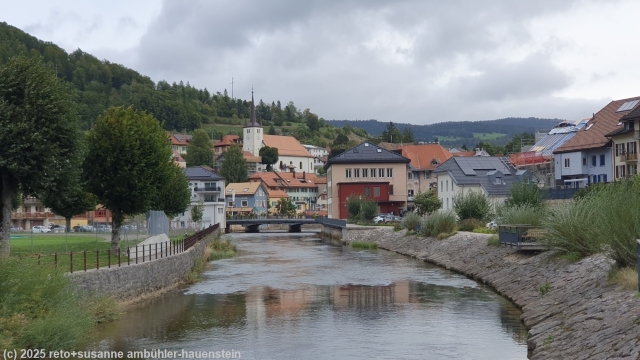 vallorbe mit dem namensgebenden fluss orbe