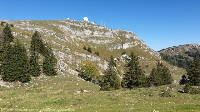 blick von les creux richtung la dole